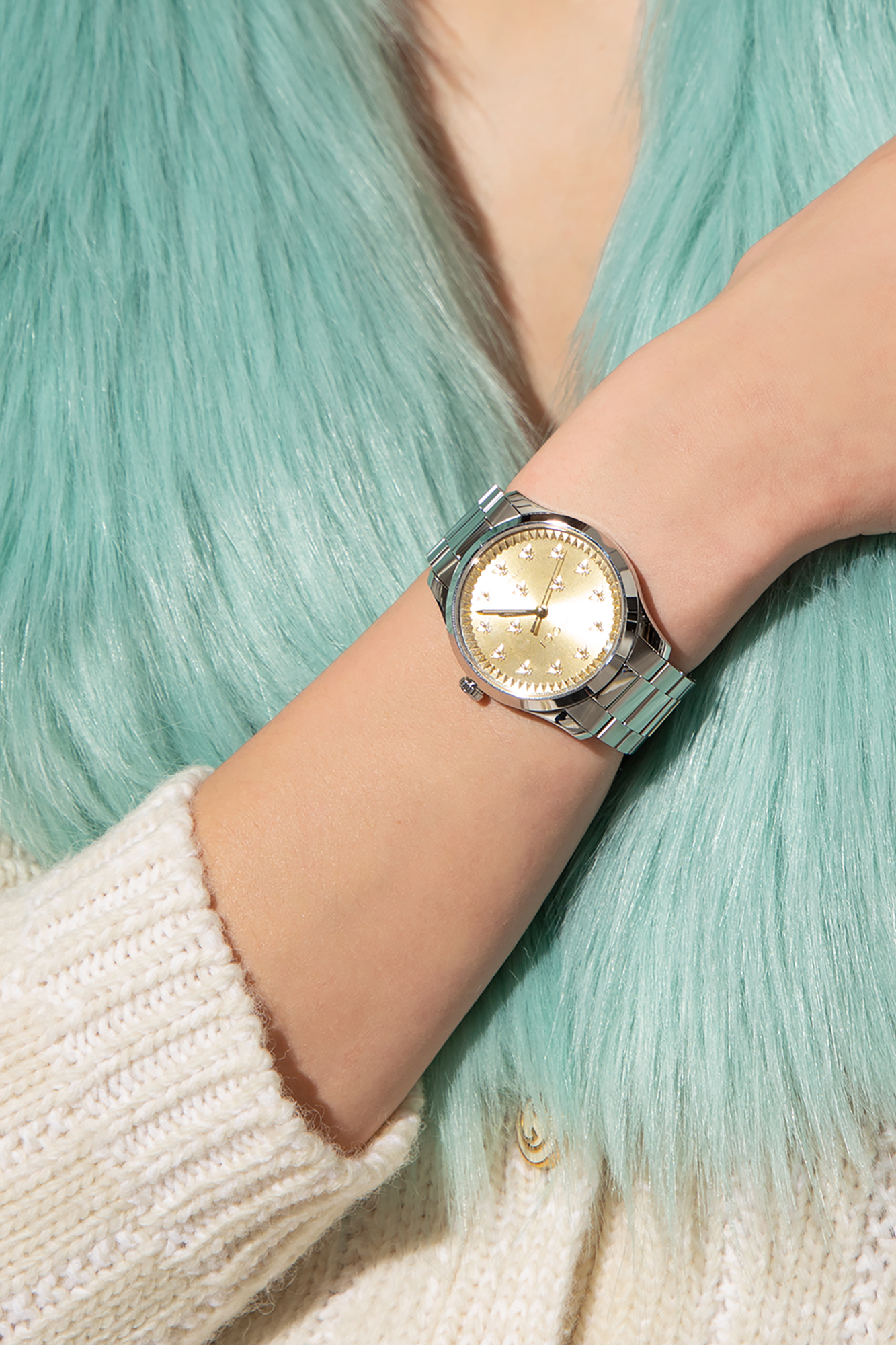 稀少 GUCCI(グッチ) G-Timeless Iconic Unisex Watch G-Timeless watch, 38mm in steel | GUCCI® US